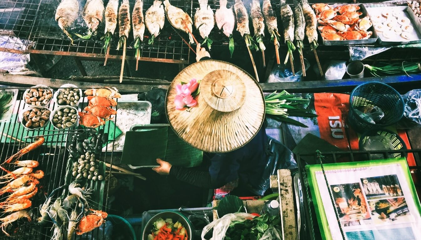 Comida callejera, Bangkok, Tailandia - destinos de viaje en Asia