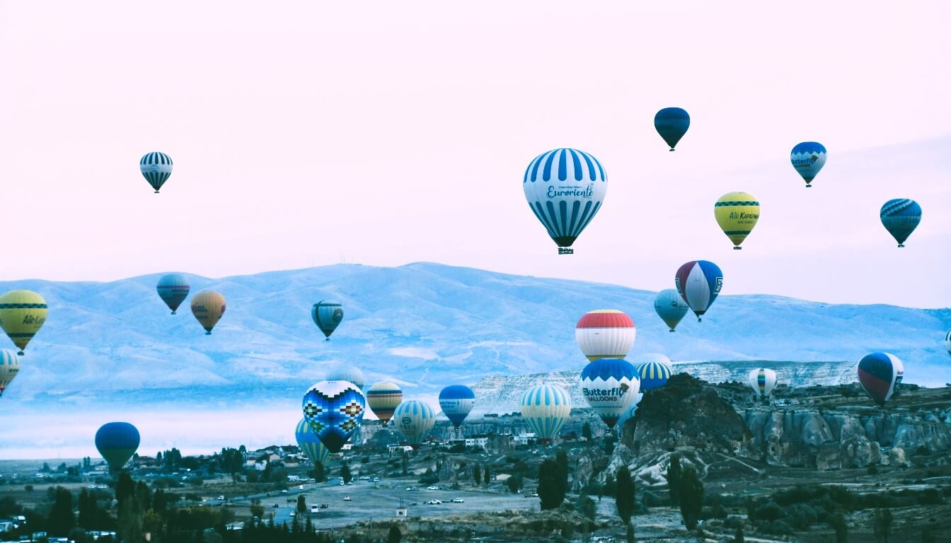 Capadocia, Turquía - destinos de viaje en Europa